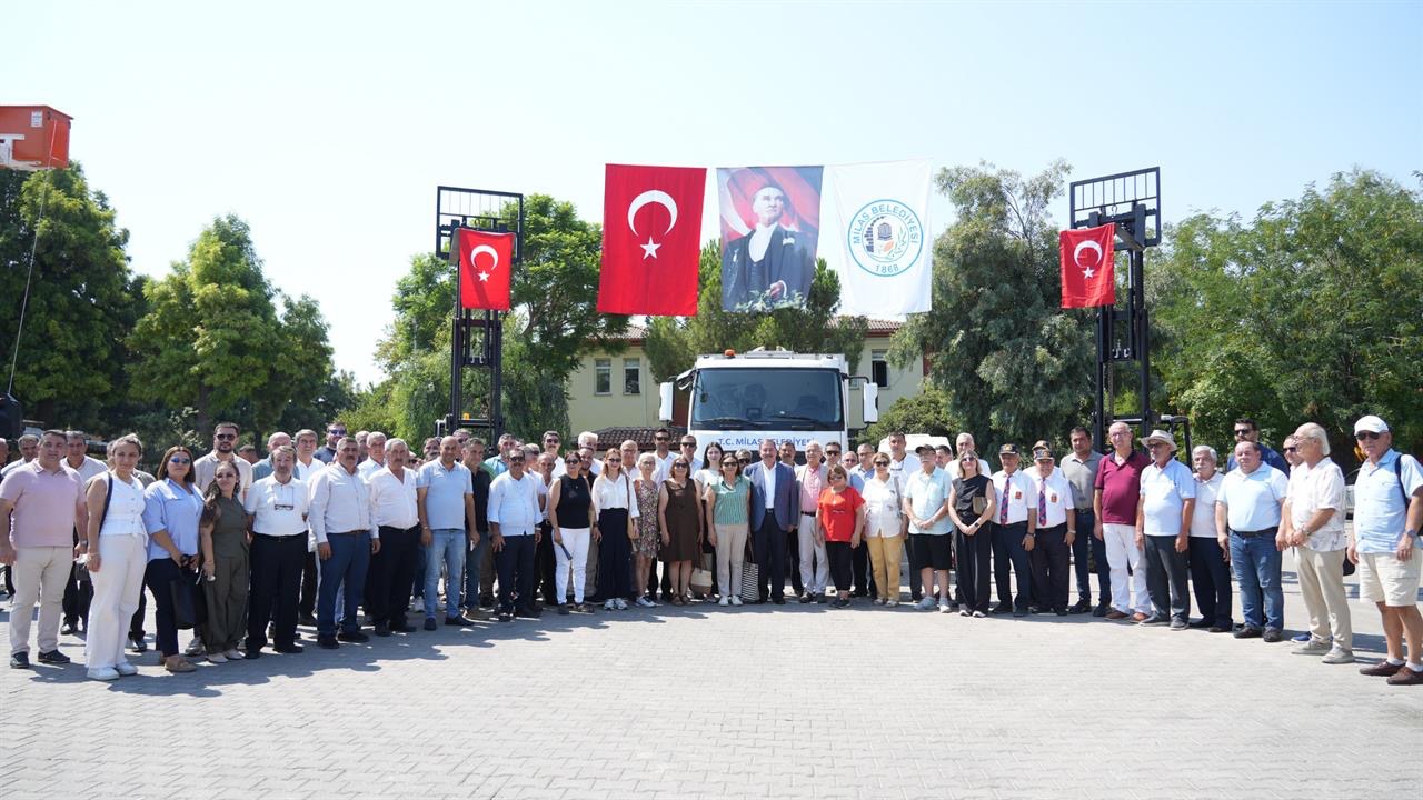 Milas Belediyesi hizmet filosunu güçlendirdi